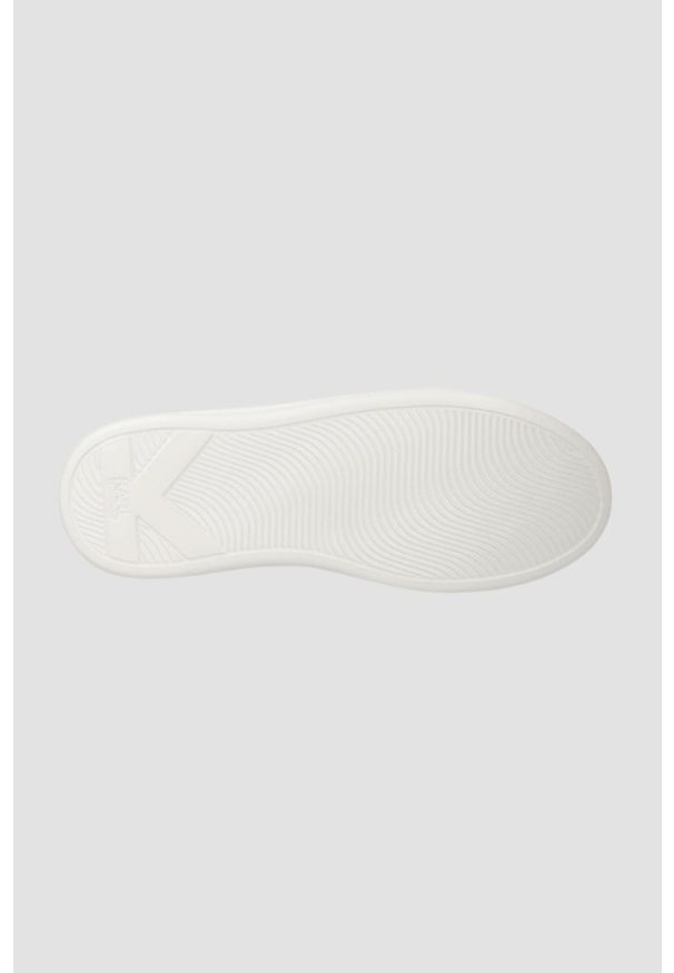 Karl Lagerfeld - KARL LAGERFELD Białe sneakersy Kapri Mens Neonft Lo Lace. Kolor: biały