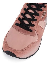 Beverly Hills Polo Club Sneakersy W-3C098-2A324 Różowy. Kolor: różowy. Materiał: zamsz, skóra #3