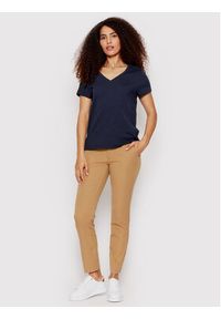 Lauren Ralph Lauren T-Shirt I811527 Granatowy Regular Fit. Kolor: niebieski. Materiał: bawełna #5