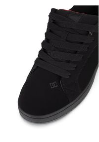 DC Shoes Sneakersy COURT GRAFFIK 300529-BLR Czarny. Kolor: czarny. Materiał: nubuk, skóra #4