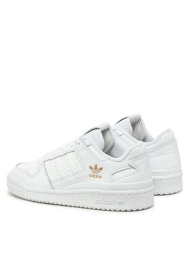 Adidas - adidas Sneakersy Forum Low IG0698 Biały. Kolor: biały. Materiał: skóra