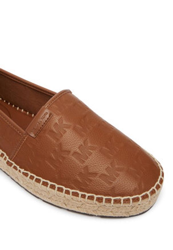 MICHAEL Michael Kors Espadryle Elias 42S6ELFP1L Brązowy. Kolor: brązowy. Materiał: skóra