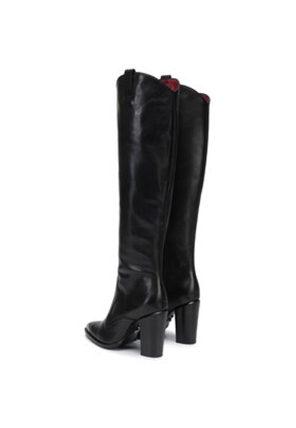 Bronx Kozaki 14165-B BX 1622 Czarny. Kolor: czarny. Materiał: skóra