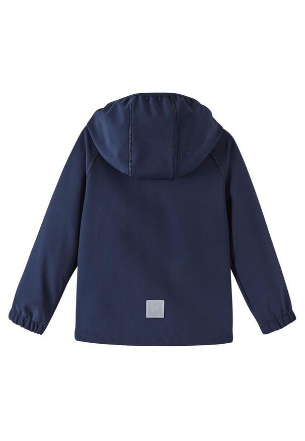 Kurtka softshell dziecięca Reima Vantti. Kolor: niebieski. Materiał: softshell