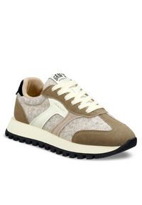 GANT - Gant Sneakersy 31538985 Beżowy. Kolor: beżowy. Materiał: zamsz, skóra #5