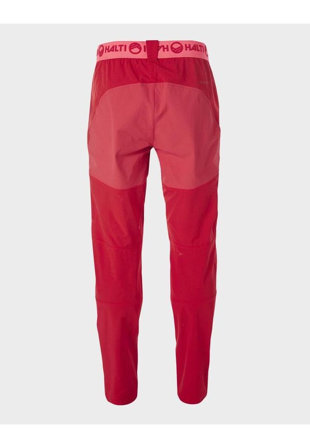 Spodnie trekkingowe damskie Halti Pallas X-Stretch Lite. Kolor: czerwony