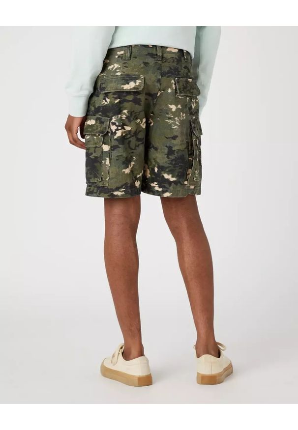 Wrangler - WRANGLER CASEY CARGO SHORT MĘSKIE SZORTY SPODENKI NOT REALLY HERE W104FZ38O 112332966