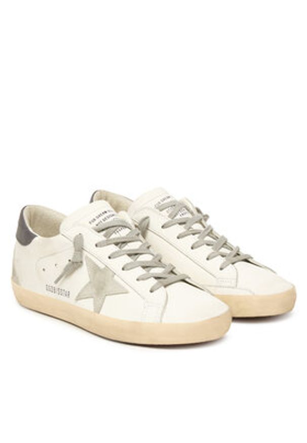 GOLDEN GOOSE - Golden Goose Sneakersy Super-Star Classic GWF00102.F006113.11915 Biały. Kolor: biały. Materiał: skóra