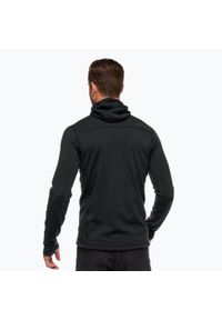 Bluza trekkingowa męska Black Diamond Coefficient Fleece Hoody. Kolor: czarny