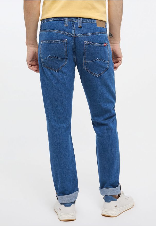 Mustang - MUSTANG OREGON TAPERED MĘSKIE SPODNIE JEANSOWE JEANSY DENIM BLUE 1013680 5000 683
