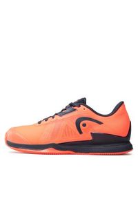 Head Buty Sprint Pro 3.5 Clay 273163 Koralowy. Kolor: pomarańczowy. Materiał: materiał. Sport: bieganie