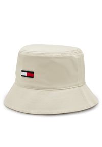 Tommy Jeans Kapelusz Tjw Elongated Flag Bucket Hat AW0AW16381 Écru. Materiał: materiał #1