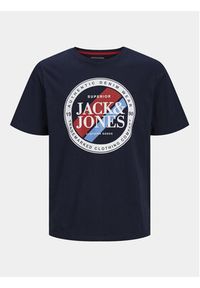 Jack & Jones - Jack&Jones Komplet 2 t-shirtów Loyd & Loof 12256960 Czarny Standard Fit. Kolor: czarny. Materiał: bawełna #6