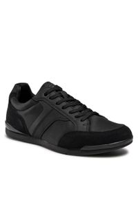 Sneakersy Lanetti MP07-11630-02 Black. Kolor: czarny. Materiał: materiał #1