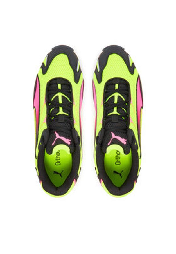 Puma Sneakersy Inhale 401560 05 Żółty. Kolor: żółty. Materiał: materiał