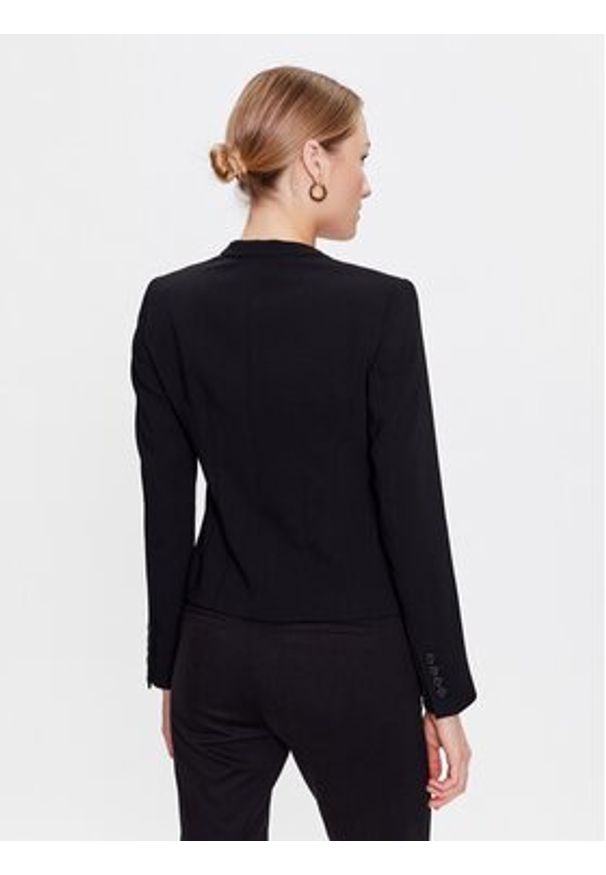 Marella Marynarka Miranda 2330410333 Czarny Regular Fit. Kolor: czarny. Materiał: syntetyk