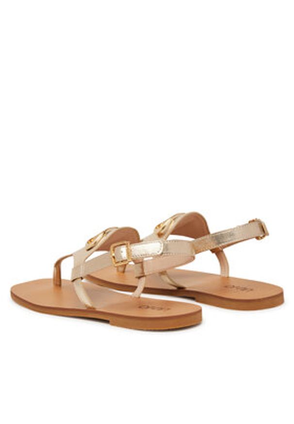 Liu Jo Sandały Saba 12 SA5085 EX013 Złoty. Kolor: złoty. Materiał: skóra