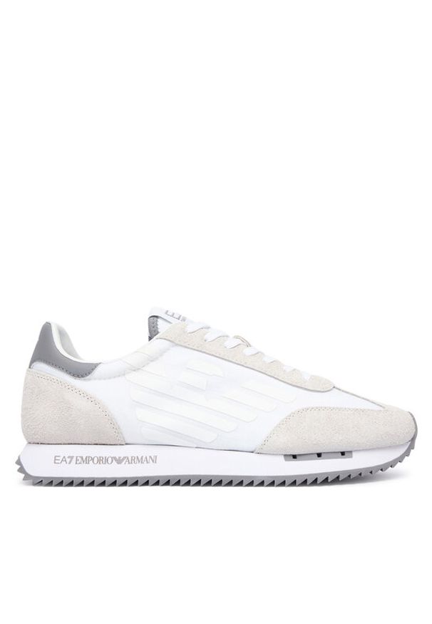 EA7 Emporio Armani Sneakersy 7X000870 AF28085 M0433 Biały. Kolor: biały. Materiał: materiał