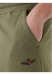 Aeronautica Militare Dres 261TF0108UF00674 Zielony Regular Fit. Kolor: zielony. Materiał: bawełna #6