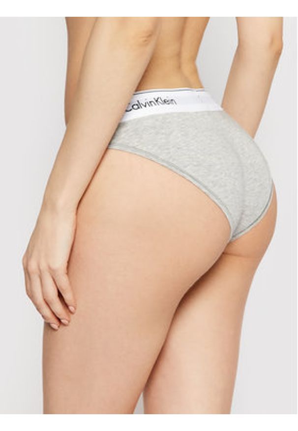 Calvin Klein Underwear Figi klasyczne 0000F3787E Szary. Kolor: szary. Materiał: bawełna