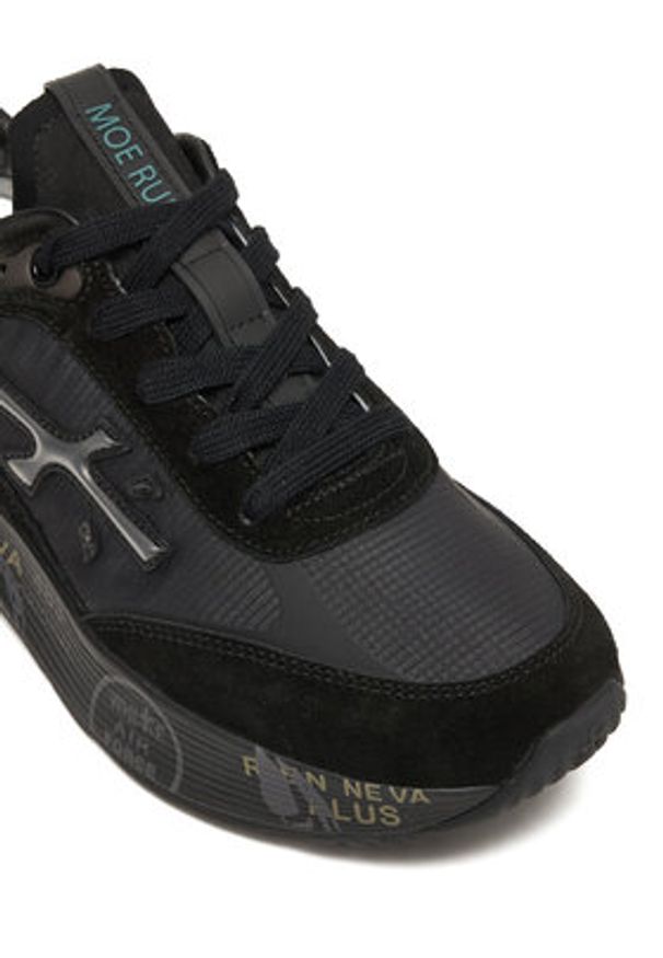 Premiata Sneakersy Moerund Var 7795 Czarny. Kolor: czarny. Materiał: skóra