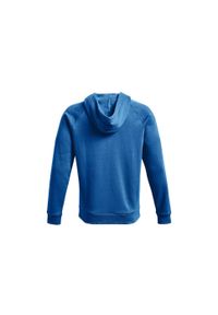 Bluza sportowa męska Under Armour Rival Fleece Chroma FZ HD. Typ kołnierza: kaptur. Kolor: niebieski, wielokolorowy. Styl: sportowy