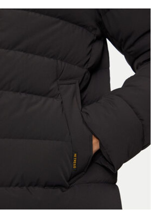 Hetrego - Hetregó Kurtka puchowa Urban 8N431 Czarny Regular Fit. Kolor: czarny. Materiał: syntetyk