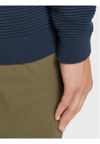 !SOLID - Solid Sweter 21106433 Niebieski Regular Fit. Kolor: niebieski. Materiał: bawełna #5