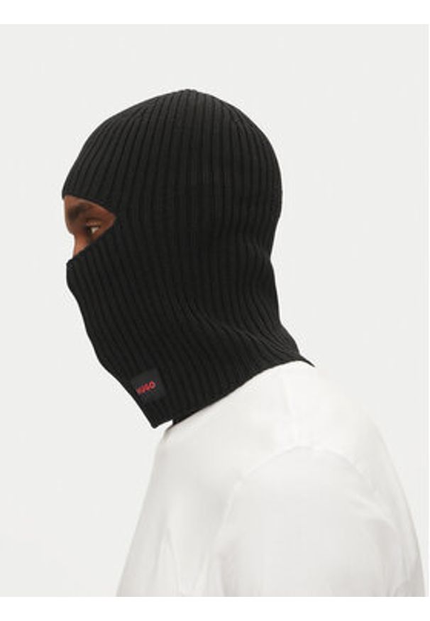 Hugo - HUGO Czapka Xala 50524591 Czarny. Kolor: czarny. Materiał: wełna