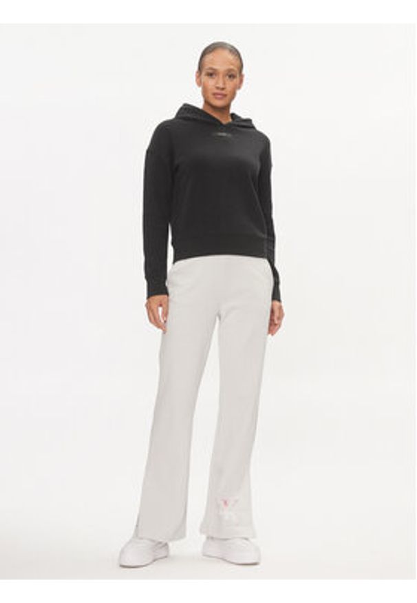 Calvin Klein Bluza Micro Logo K20K206631 Czarny Regular Fit. Kolor: czarny. Materiał: bawełna