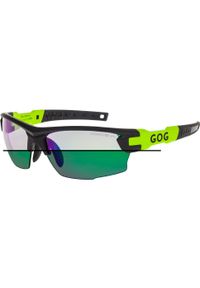 Okulary przeciwsłoneczne GOG. Kolor: czarny, wielokolorowy, zielony. Sport: turystyka piesza #2