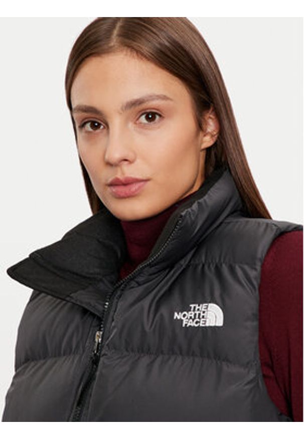 The North Face Bezrękawnik Saikuru NF0A89JF Czarny Regular Fit. Kolor: czarny. Materiał: syntetyk. Długość rękawa: bez rękawów