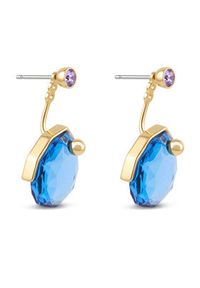 Swarovski Kolczyki Gema 5737449 Niebieski. Materiał: metalowe. Kolor: niebieski #3