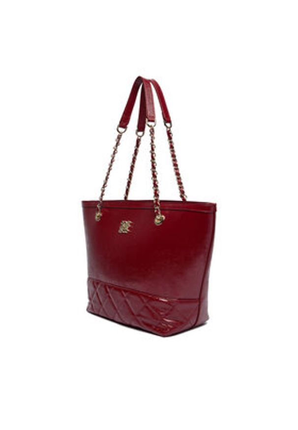 Nine West Torebka C-TRINITY-KY090 Bordowy. Kolor: czerwony