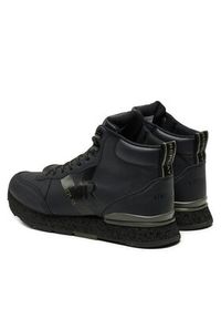 Replay - REPLAY Sneakersy Arthur Ry Mid Mid-Top GMS68.000.C0091S Czarny. Kolor: czarny. Materiał: skóra