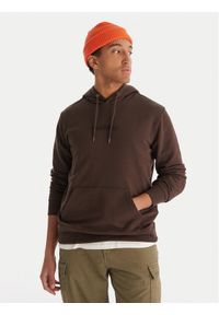 Quiksilver Bluza Screen Fleece Fineline EQYFT05136 Brązowy Regular Fit. Kolor: brązowy. Materiał: syntetyk #1