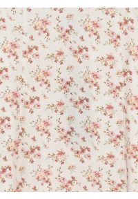 Big-Star - Spódnica damska midi w kwiatowy wzór perłowa Shimenita 103. Kolor: kremowy. Materiał: wiskoza, tkanina. Wzór: kwiaty. Sezon: lato #2