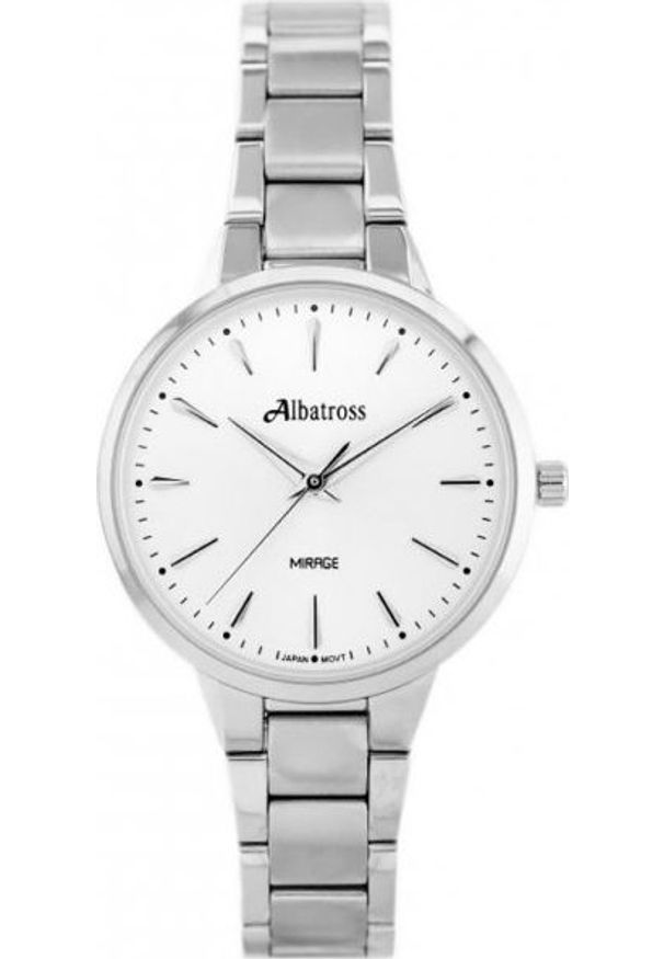 Zegarek Albatros ZEGAREK DAMSKI ALBATROSS Mirage ABBC05 (za539b) silver