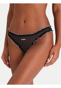 Hugo - HUGO Komplet stringów 50550109 Czarny. Kolor: czarny. Materiał: syntetyk #1