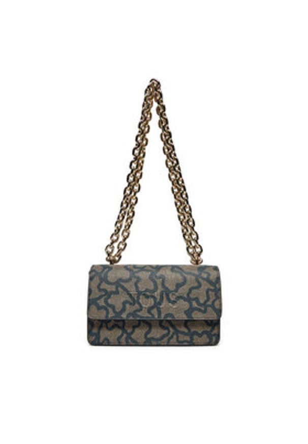 Tous - TOUS Torebka Kaos Icon 2002128651 Brązowy. Kolor: brązowy. Materiał: skórzane