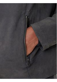 Milestone Kurtka skórzana MSRenaldo 531006 60725 Szary Regular Fit. Kolor: szary. Materiał: skóra #5