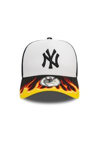 New Era Czapka z daszkiem MBL Flame Trucker N 60565478 Czarny. Kolor: czarny. Materiał: materiał #3