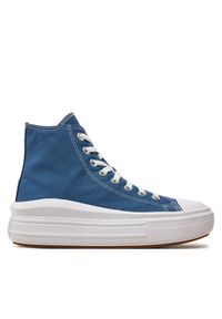 Trampki Converse. Kolor: niebieski. Obcas: na platformie #1