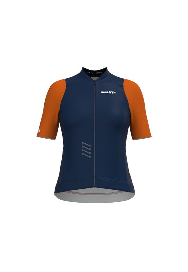 BIORACER - Damski jersey Bioracer Icon. Kolor: niebieski. Materiał: jersey. Sport: kolarstwo