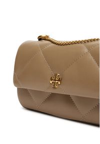 Tory Burch Torebka Mini Kira Diamond 154710 Beżowy. Kolor: beżowy. Materiał: skórzane #3