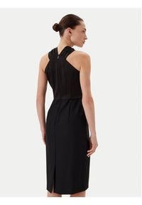 BOSS Sukienka koktajlowa Datinar 50538291 Czarny Slim Fit. Kolor: czarny. Materiał: wiskoza. Styl: wizytowy #5
