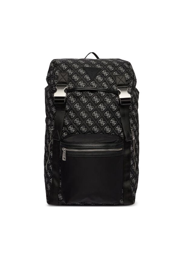 Guess Plecak HMBENP P6111 Czarny. Kolor: czarny. Materiał: materiał