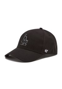 47 Brand Czapka z daszkiem Los Angeles Dodgers B-MVPSP12WBP-BKD Czarny. Kolor: czarny. Materiał: materiał