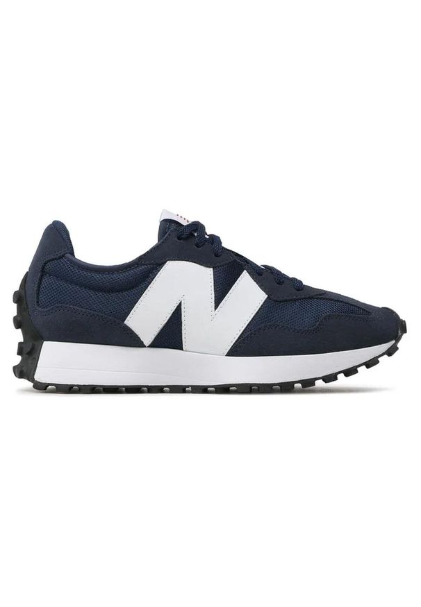 Buty do chodzenia męskie New Balance 327. Zapięcie: sznurówki. Kolor: biały, czerwony, wielokolorowy, niebieski. Materiał: materiał, syntetyk, tkanina. Szerokość cholewki: normalna. Sport: turystyka piesza