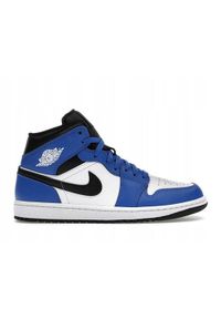 Buty Sportowe Męskie Nike Air Jordan 1 Mid. Okazja: na co dzień. Kolor: wielokolorowy. Materiał: guma, skóra. Sport: bieganie